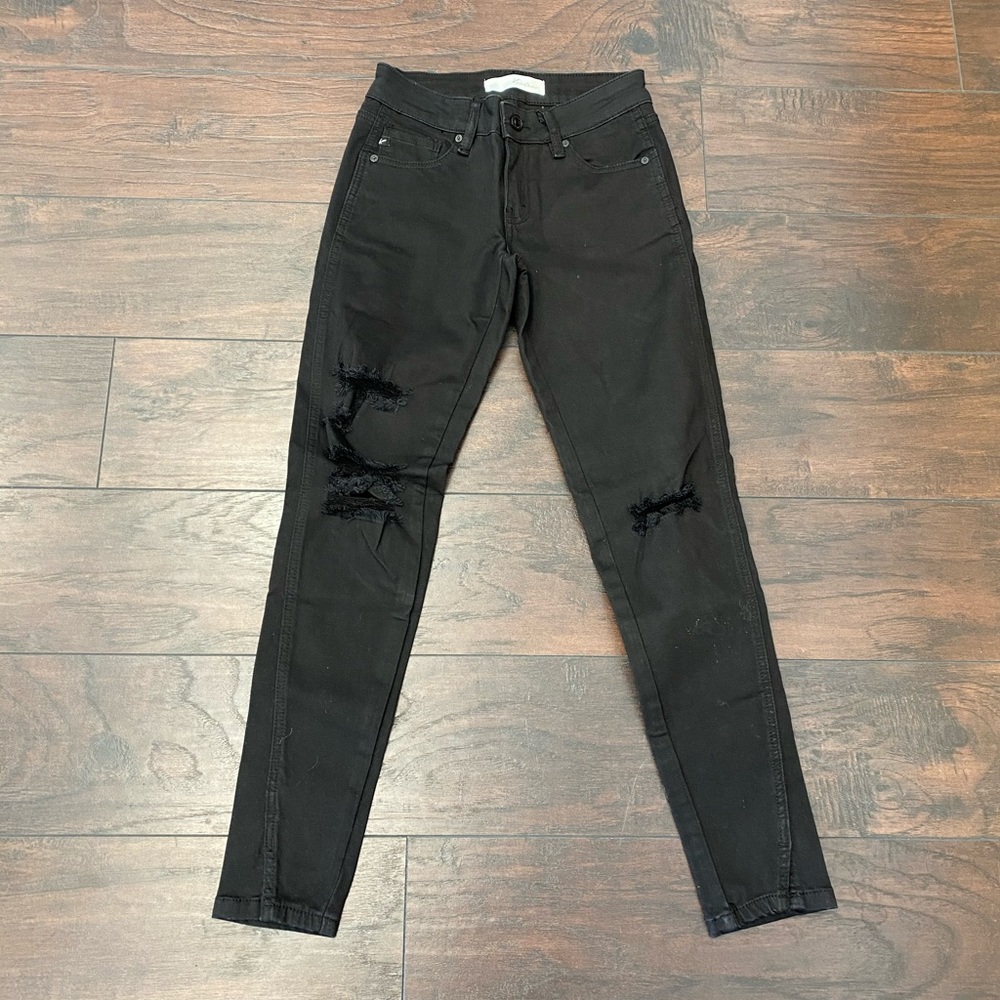 Kancan Kendra Black Skinny Size 24 KC8086BK Used